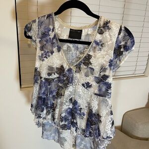 Floral Lace Women Top